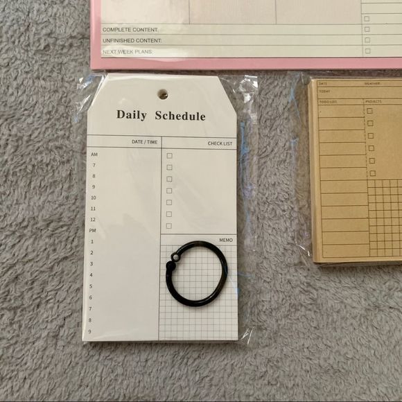 3 pcs planner set - Picture 2 of 3